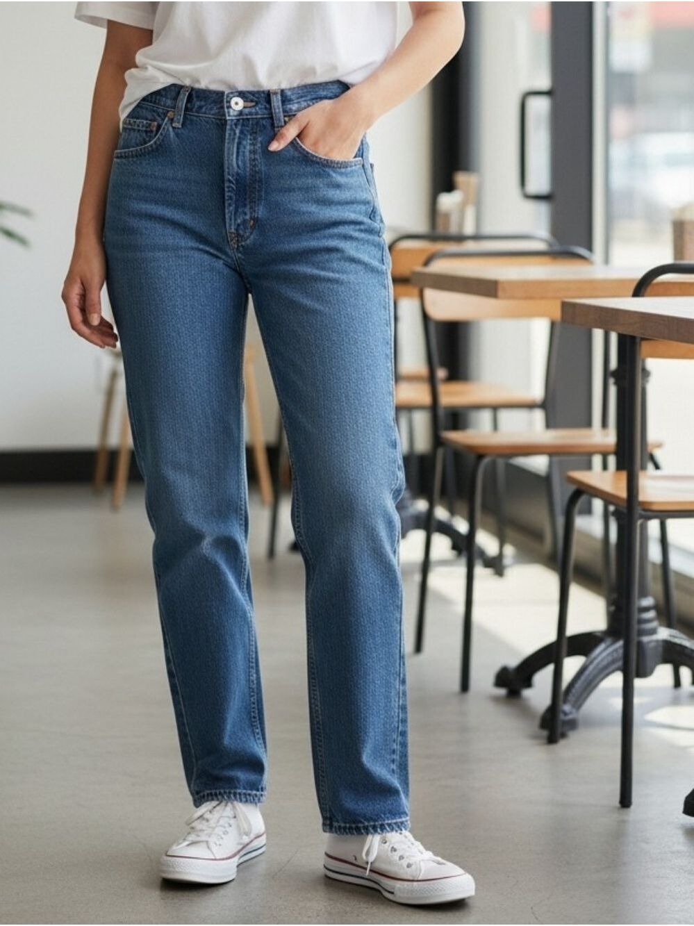 Lee Women's Blue Jeans Size 14 Short #JEA29
